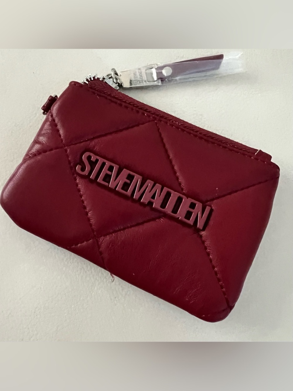 NWT STEVE MADDEN QUILTED WALLET CARD   HOLDER CASE ORGANIZER